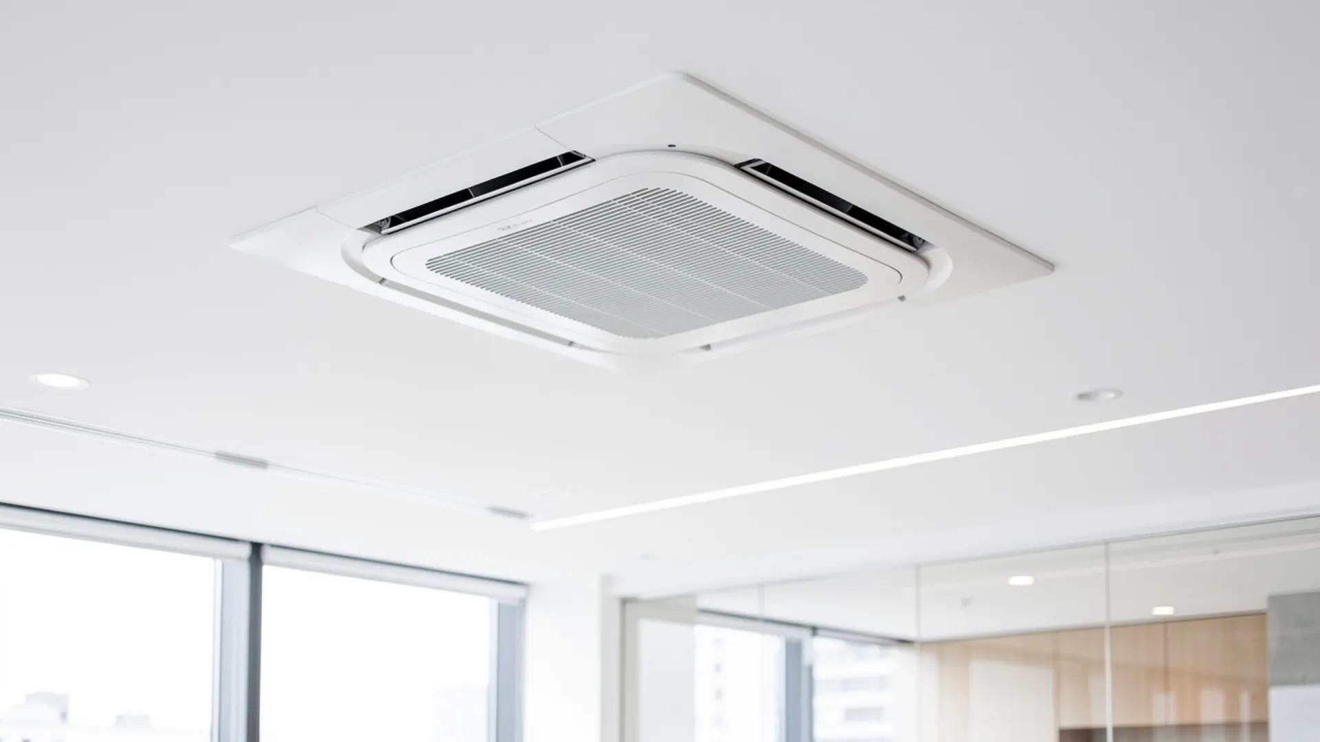 Moderne Klimaanlage / HVAC-Detail